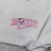 Kitty Nike Embroidered Sweatshirt Nike Inspired Embroidered Hoodie Gifts For Your Girlfriend 2.jpeg - demo10