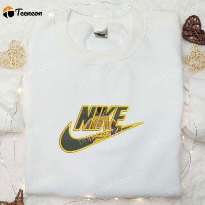 Kobe Bryant x Nike Embroidered Shirt, NBA Sports Hoodie Celebrity Style| soulcals.com