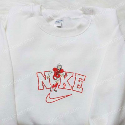 Kyle Murray x Nike Embroidered Shirt & NFL Sports Hoodie, Celebrity Style Apparel| soulcals.com