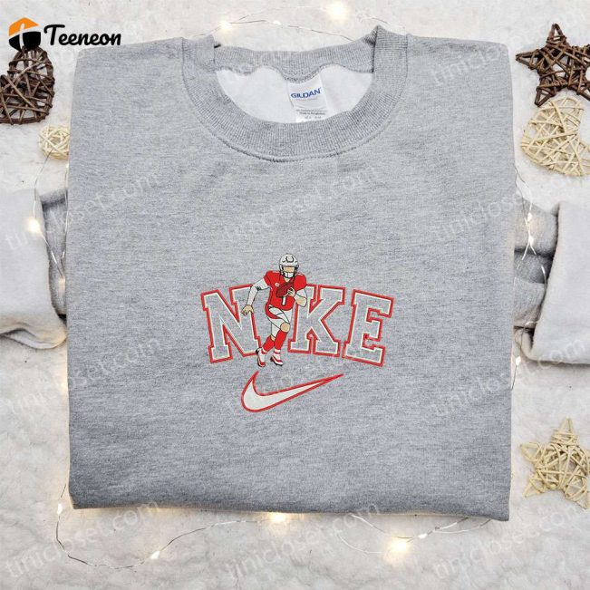Kyle Murray x Nike Embroidered Shirt & NFL Sports Hoodie, Celebrity Style Apparel| soulcals.com