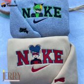 Ladybug And Cat Noir ,Paris Nike Embroidered Sweatshirt| soulcals.com