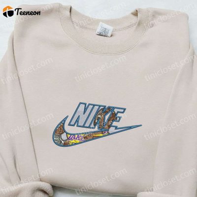 Lakers x Nike Embroidered Shirt & NBA Sports Hoodie B Gift for Men Women Gift Ideas for Basketball Fans| soulcals.com