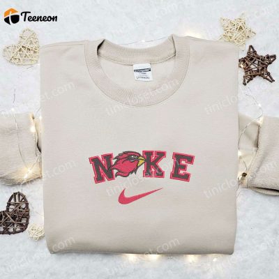 Lamar Cardinals x Nike Embroidered Shirt & NCAA Sports Hoodie The Ultimate Gift Idea for Fans| soulcals.com