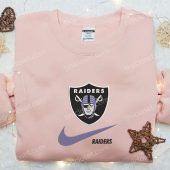 Las Vegas Raiders X Nike Swoosh Embroidered Shirt Nfl Sports Embroidered Hoodie Best Gift Idea 2.jpeg - demo10