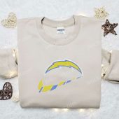 Los Angeles Chargers X Nike Swoosh Embroidered Shirt Nfl Sports Embroidered Hoodie Best Gift Idea 1.jpeg - demo10