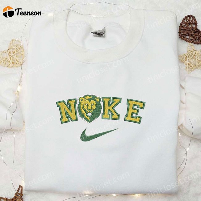 Louisiana Lions x Nike Embroidered Shirt & NCAA Sports Hoodie B Gift for Men Women Gift Idea for Fans| soulcals.com