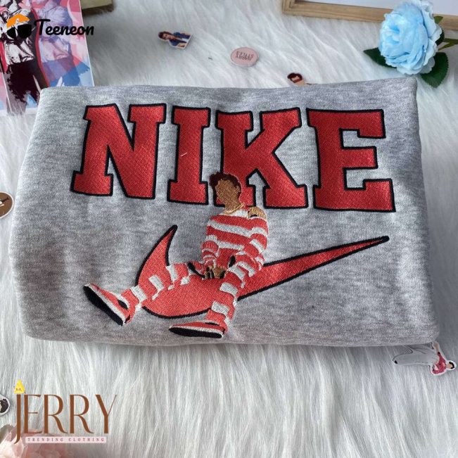 Love On Tour Harry Styles Nike Embroidered Sweatshirt| soulcals.com