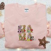 Mama Mickey And Minnie Flowers Embroidered Shirt Disney Characters Embroidered Hoodie Best Mothers Day Gift 3.jpg - demo10