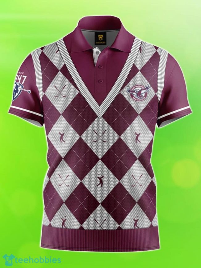Manly Warringah Sea Eagles NRL Fairway Golf Polo Shirt Best Gift Men And Women For Fans