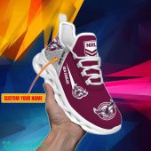 Manly Warringah Sea Eagles Nrl Glitter Personalized Max Soul Shoes - demo10