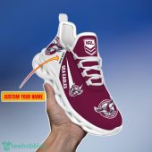 Manly Warringah Sea Eagles Personalized Name Nrl Max Soul Shoes Gift Fans - demo10