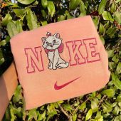 Marie The Aristocats Nike Embroidered Shirt| soulcals.com
