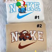 Mater And Guido Cars Disney Nike Embroidered Sweatshirts| soulcals.com