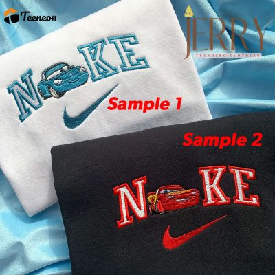 McQueen And Sally Nike Embroidered Sweatshirt| soulcals.com