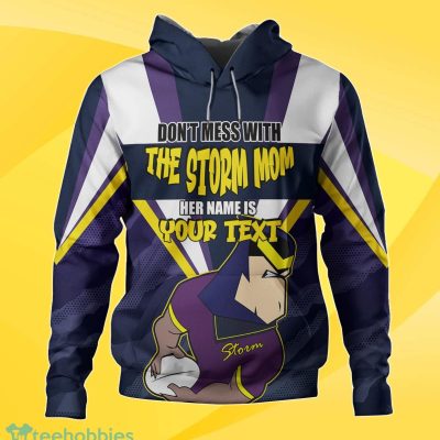 Melbourne Storm Custom Name Mother?s Day NRL Custom Hoodie Best Gift For Fans