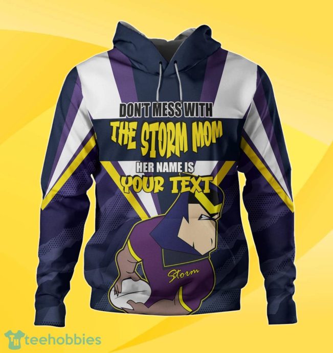 Melbourne Storm Custom Name Mother?s Day NRL Custom Hoodie Best Gift For Fans