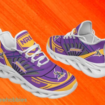 Melbourne Storm Custom Name NRL Max Soul Shoes Men And Women For Fans