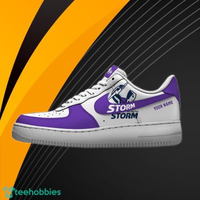 Melbourne Storm NRL Air Force Shoes Custom Name Best Gift For Fans