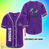 Melbourne Storm NRL Custom Name Baseball Jersey Best Gift For Men And Women Fans