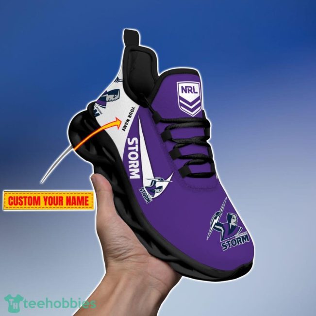 Melbourne Storm Personalized Name NRL Max Soul Shoes Gift Fans