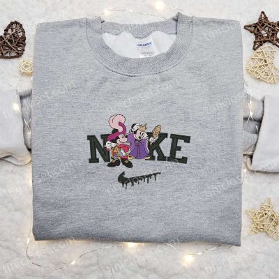 Mickey & Minnie Masquerade x Nike Embroidered Sweatshirt Halloween Gift Idea | soulcals.com