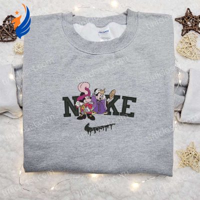 Mickey & Minnie Masquerade x Nike Embroidered Sweatshirt Halloween Gift Idea | soulcals.com