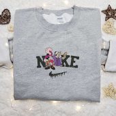 Mickey And Minnie Mouse Masquerade X Nike Embroidered Sweatshirt Halloween Embroidered Shirt Best Halloween Gift Ideas 7.jpg - demo10