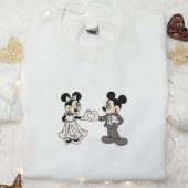 Mickey And Minnie Wedding Embroidered Sweatshirt Disney Characters Embroidered Sweatshirt Best Valentines Day Gift Ideas 2.jpg - demo10