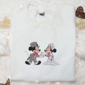 Mickey And Minnie Wedding Embroidered T Shirt Disney Characters Embroidered Hoodie Best Valentines Day Gift Ideas 3.jpg - demo10