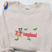 Mickey Disneyland Xmas Embroidered Shirt Disney Characters Embroidered Hoodie Best Christmas Gift Ideas 6.jpg - demo10