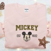 Mickey Est 1932 Embroidered Shirt Disney Characters Embroidered Hoodie Best Gift Ideas 10.jpg - demo10