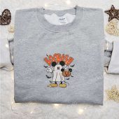 Mickey Ghost Pumpkin Boo Bash Spooky Embroidered Sweatshirt Disney Characters Embroidered Shirt Best Halloween Gift Ideas 1.jpg - demo10