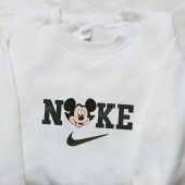 Mickey Head Dracula Laughing Halloween X Nike Embroidered Sweatshirt Walt Disney Characters Embroidered Shirt Best Halloween Gift Ideas 3.jpeg - demo10