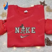 Mickey In Skeleton Costume X Nike Embroidered Shirt Disney Characters Embroidered Hoodie Halloween Embroidered Shirt.jpg - demo10