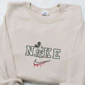 Mickey In Skeleton Costume X Nike Embroidered Shirt Disney Characters Embroidered Hoodie Halloween Embroidered Shirt 4.jpg - demo10