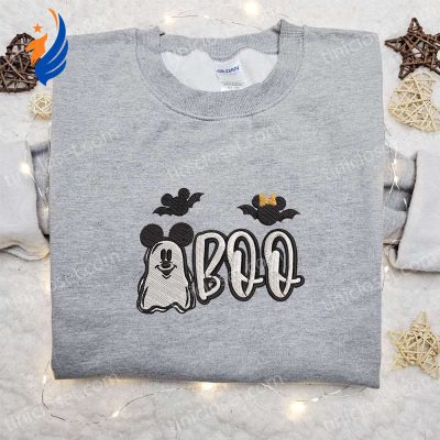 Spooky Embroidered Sweatshirt & T-shirt Mickey Mouse Boo Collection Best Halloween Gift Ideas by Disney | soulcals.com