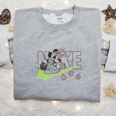 Mickey Mouse Bunny X Nike Cartoon Embroidered Shirt Custom Nike Embroidered Shirt Best Easter Gift Ideas 10.jpg - demo10