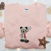 Mickey Mouse Christmas Embroidered Hoodie Disney Christmas Embroidered T Shirt Best Christmas Gift Ideas 5.jpg - demo10