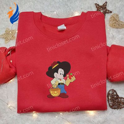 Mickey Mouse Cowboy Halloween Shirt & Disney Hoodie Best Embroidered Halloween Gift Ideas | soulcals.com