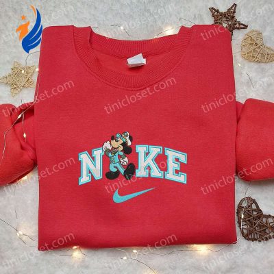 Mickey Mouse Cruise x Nike Embroidered Shirt Disney Characters & Nike Inspired Hoodie | soulcals.com