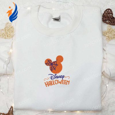 Mickey Mouse Halloween Embroidered Shirt Best Disney Gift Ideas for Halloween | soulcals.com