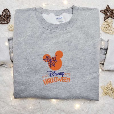 Mickey Mouse Halloween Embroidered Shirt Best Disney Gift Ideas for Halloween | soulcals.com