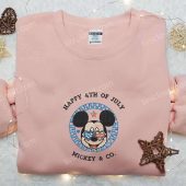 Mickey Mouse Happy 4th Of July And Co Shirt Disney Embroidered Shirt National Day Gifts 3.jpg - demo10