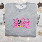 Mickey Mouse Heart X Nike Cartoon Embroidered Hoodie Nike Inspired Embroidered Shirt Best Valentines Day Gift Ideas 10.jpg - demo10
