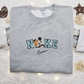 Mickey Mouse Pumpkin Mask Halloween X Nike Embroidered Sweatshirt Walt Disney Characters Embroidered Shirt Best Halloween Gift Ideas 1.jpg - demo10
