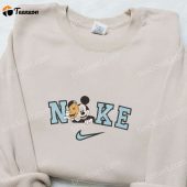 Mickey Mouse Pumpkin Mask Halloween X Nike Embroidered Sweatshirt Walt Disney Characters Embroidered Shirt Best Halloween Gift Ideas.jpeg - demo10