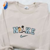Mickey Mouse Pumpkin Mask Halloween X Nike Embroidered Sweatshirt Walt Disney Characters Embroidered Shirt Best Halloween Gift Ideas.jpg - demo10