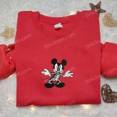 Mickey Mouse Skeleton Halloween Embroidered Shirt Disney Halloween Embroidered Shirt Best Halloween Gifts For Family 4.jpg - demo10