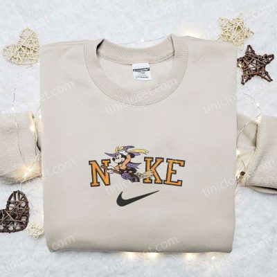 Mickey Mouse Witch Halloween x Nike Embroidered Sweatshirt, B Gift for Men Women Walt Disney Characters Shirt for Halloween Gift Ideas| soulcals.com