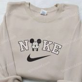 Mickey Mouse X Nike Embroidered Hoodie Mickey Mouse Disney Embroidered Shirt Nike Inspired Embroidered Shirt 5.jpg - demo10